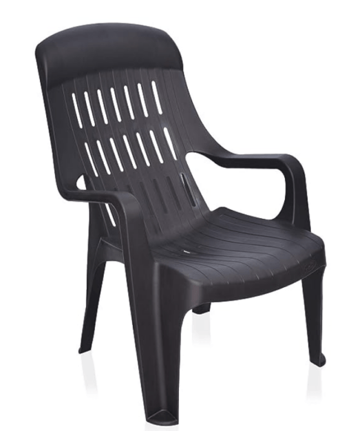 Nilkamal WEEKENDER Plastic Mid Back Chair | Chairs for Home| Dining Room| Bedroom| Kitchen| Living Room| Office - Outdoor - Garden | Dust Free |100% Polypropylene Stackable Chairs - Image 3